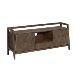 Meuble tv en bois de manguier marron