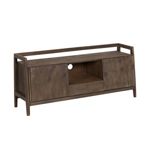 Meuble tv en bois de manguier marron