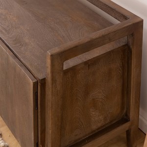 Meuble tv en bois de manguier marron