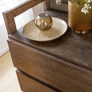 Chiffonnier en bois de manguier