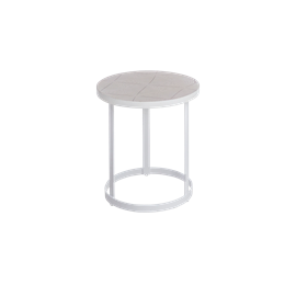 Bout de canapé en métal gwen