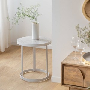 Bout de canapé en métal gwen