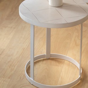 Bout de canapé en métal gwen