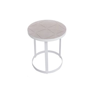 Bout de canapé en métal gwen