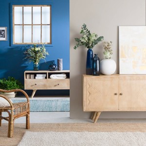 Buffet en bois de manguier kamila