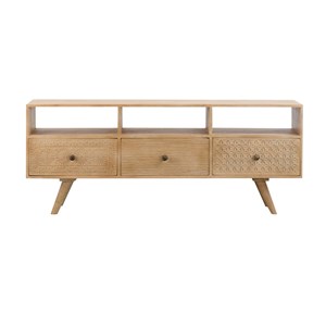 Meuble tv en bois de manguier kamila