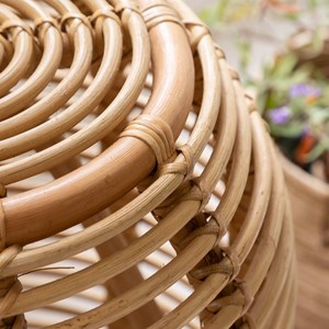 Bout de canapé en rotin rattan