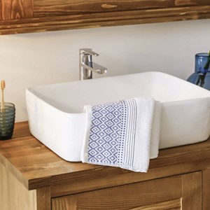 Meuble sous vasque en pin massif