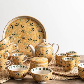 Lot de 4 gobelets peony 7,8 cm