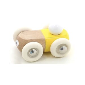 Voiture moit-moit petit modele jaune