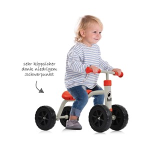 Draisienne first ride rouge