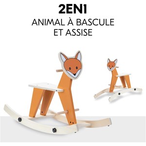 Animal à bascule rock n swing renard