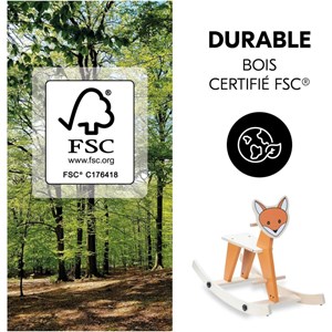 Animal à bascule rock n swing renard