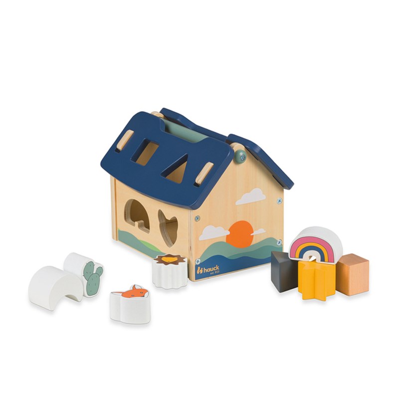 Puzzle à encastrer en bois