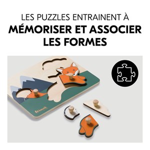 Jouet à encastrer n sort fox