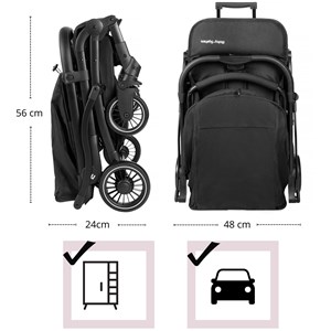 Poussette canne enfant 6-36 mois pliable