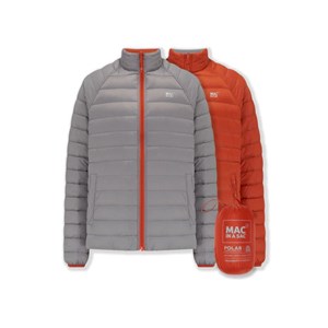 Doudoune mias - polar - homme orange l