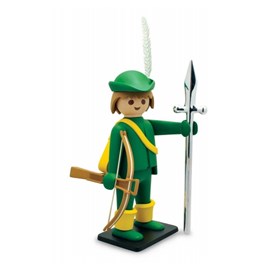 Figurine plastoy jaune