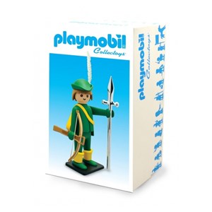 Figurine plastoy jaune