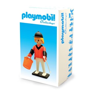 Figurine plastoy orange