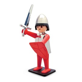 Figurine plastoy rouge