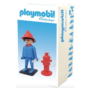 Figurine plastoy bleu