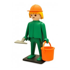 Figurine plastoy vert