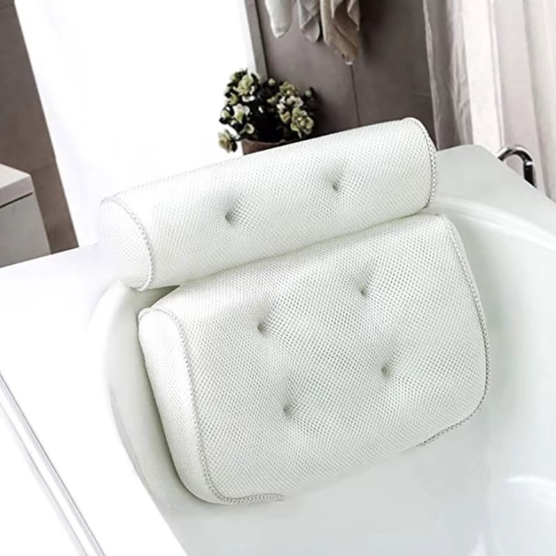 Oreiller de baignoire avec ventouses