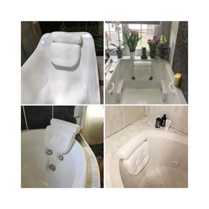Oreiller de baignoire avec ventouses