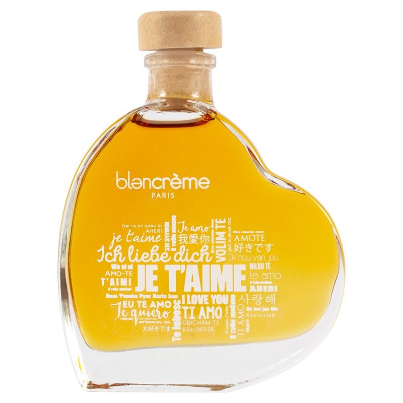 Gel de massage - caramel - cœur