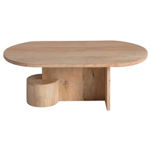 Table basse en bois de manguier
