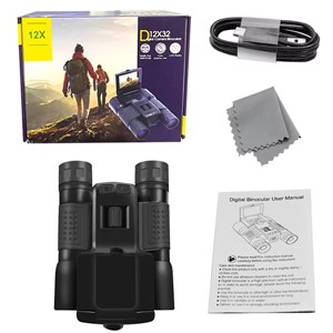 Jumelles 12x32 avec écran photos vidéos
