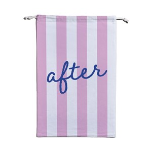 Sac à linge coton bio before & after