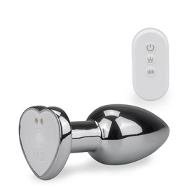 Masseur bijou cœur vibrant et lumineux