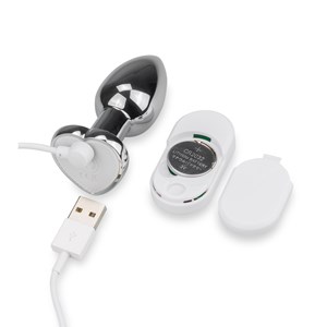 Masseur bijou cœur vibrant et lumineux