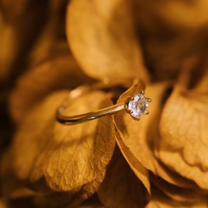 Bougie bijou bague cristal swarovski