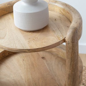 Chevet en bois de manguier allye