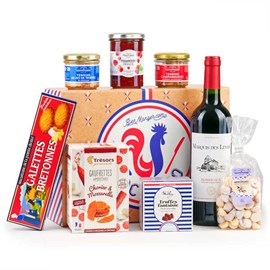 Coffret cadeau gourmand cocorico