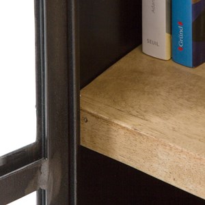 Vitrine haute en métal locker