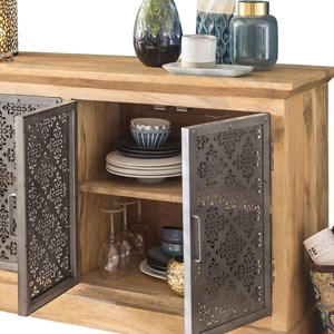 Buffet enfilade en bois de manguier