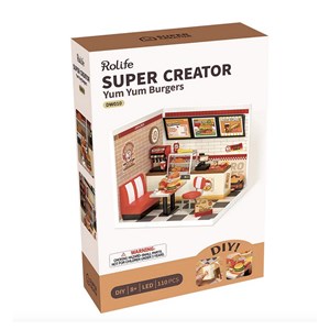 Maquette robotime rouge