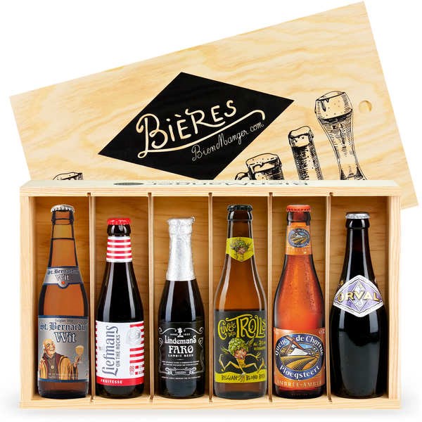 Coffret 6 bières belges d'exception