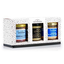 Assortiment 3 tartinables à la truffe