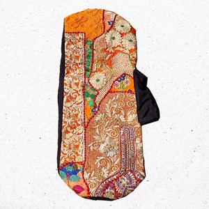 Sac yoga en toran du gujarat 18x78cm n°1