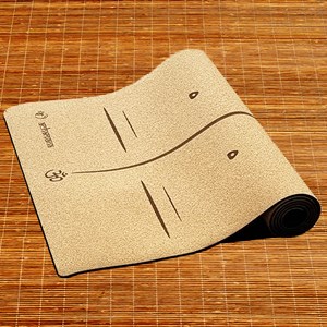 Tapis yoga liège 3 plis bodyline + sac