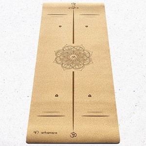 Tapis yoga liège 3 plis bodyline + sac