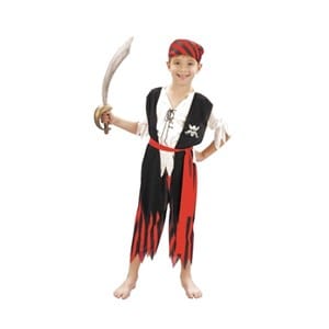 Costume moussaillon pirate 4-6 ans