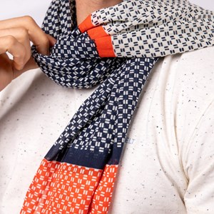 Foulard en coton bio bristol