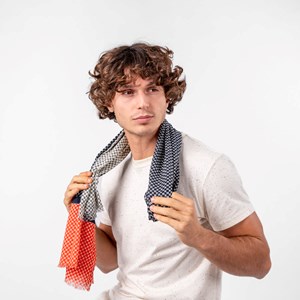 Foulard en coton bio bristol