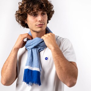 Foulard en coton bio biarritz